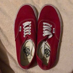 Red vans